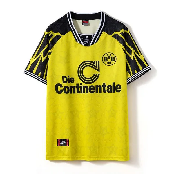 Camiseta de fútbol Borussia Dortmund 1994/95 LOCAL MANGA CORTA VERSION FAN